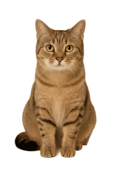 Gato mostrando buena condición de salud